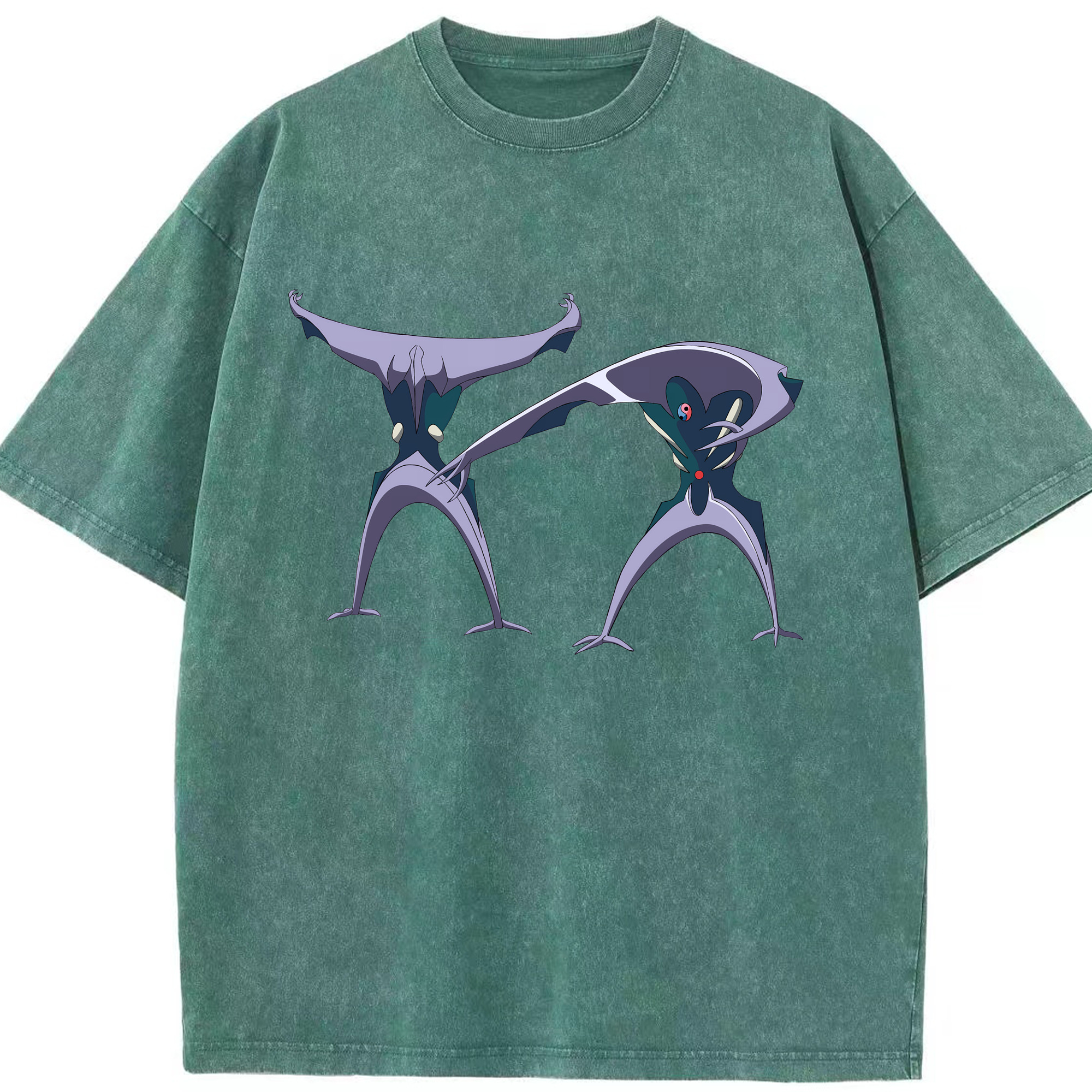 （画像用） EVA 新世紀エヴァンゲリオン 綿100% ヴィンテージ風 半袖Tシャツ（フロントプリント）